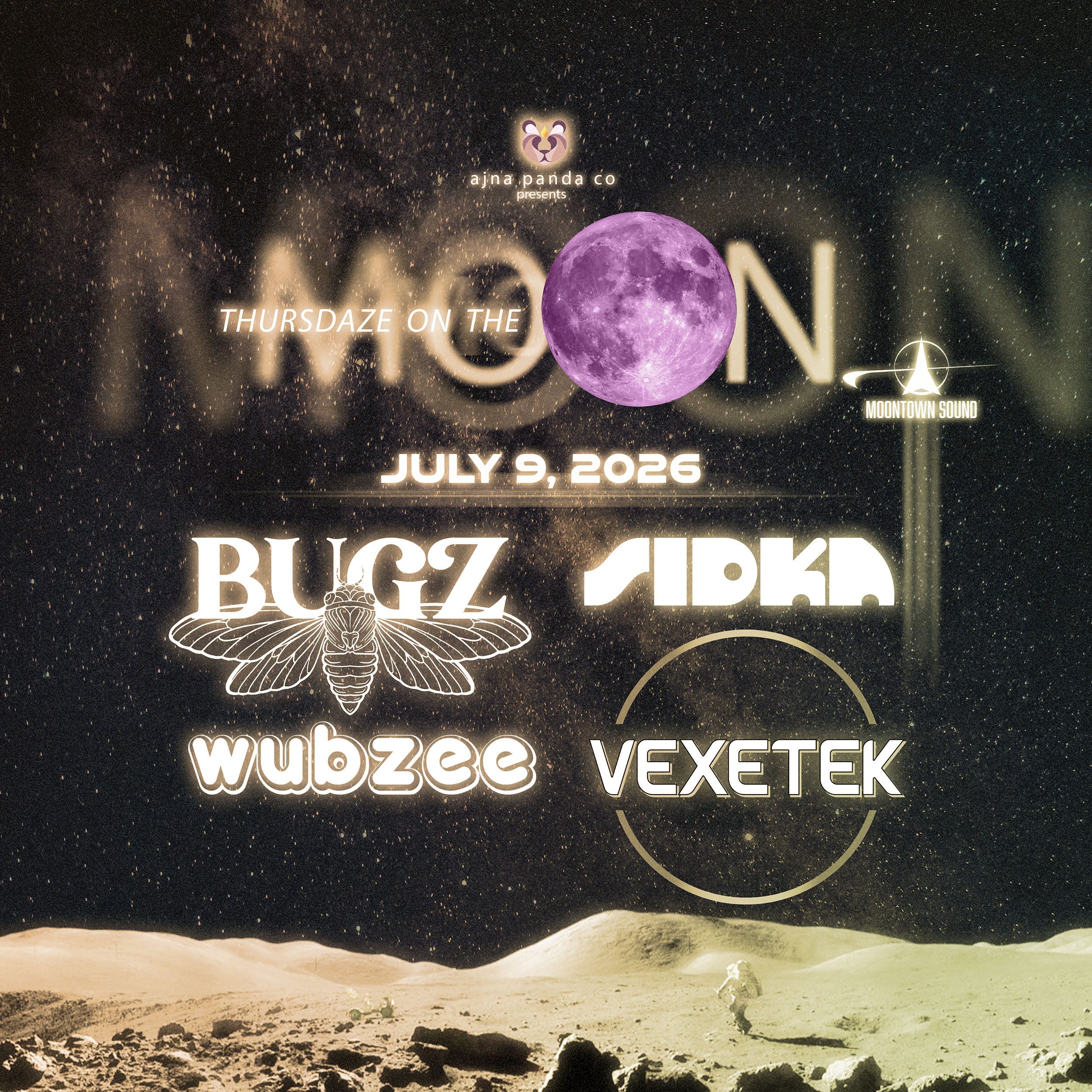 Thursdaze On The Moon - 7-9-2026 : GODDESS TAKEOVER